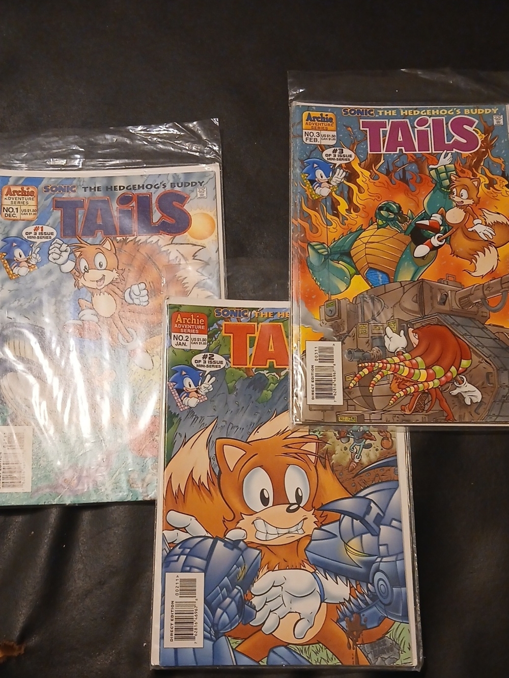 Archie Tails Comic Book Lot - Orange Cover Collection